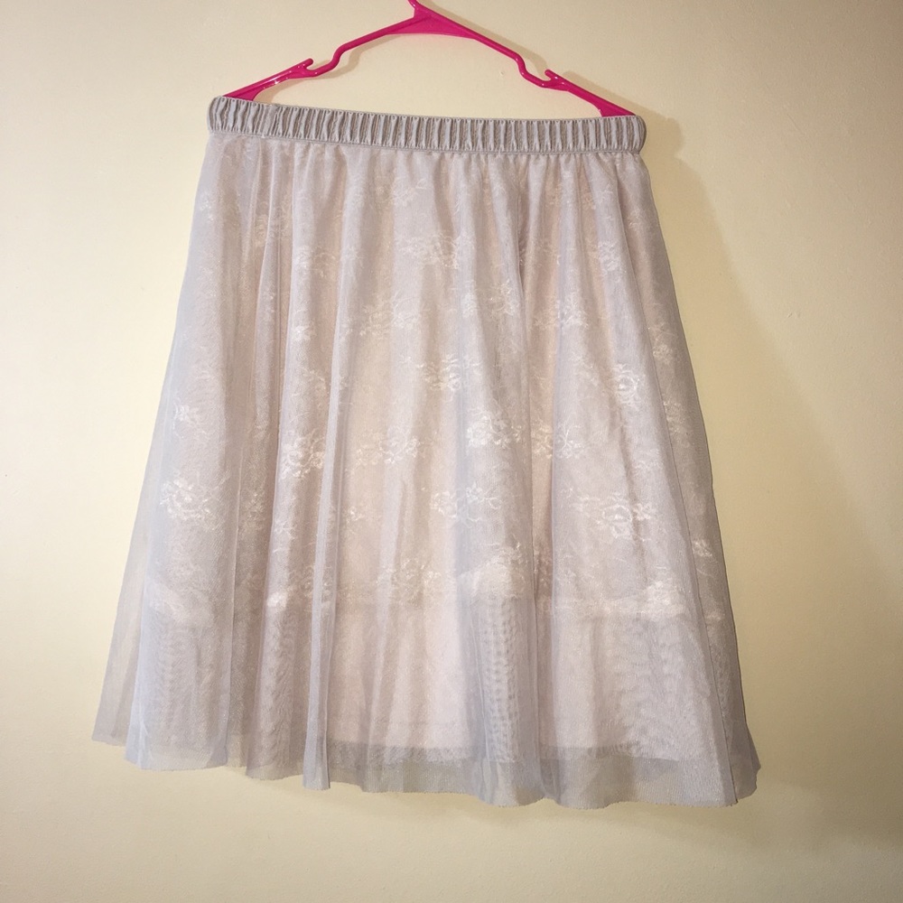 NWOT Rue 21 Lace Tulle Skirt - Picture 4 of 7